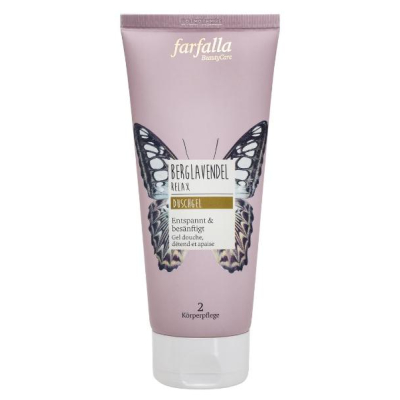 FARFALLA Shower Gel Mountain Lavender Relax 200 ml