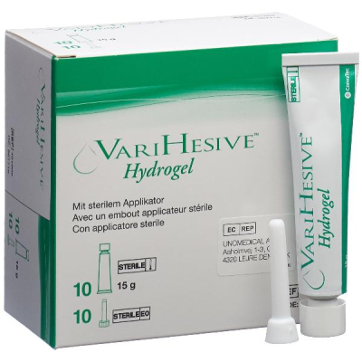 VARIHESIVE Hydrogel with Sterile Applicator 10 Tablets 15 g VARIHESIVE Hydrogel with Sterile Applicator 10 Tablets 15 g