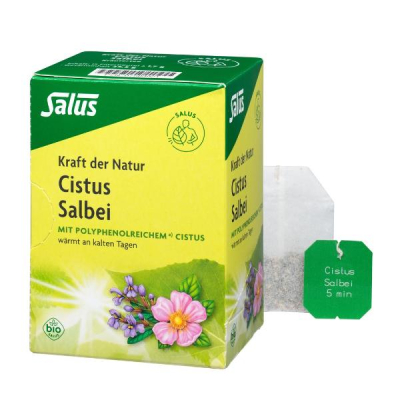 SALUS Tea Cistus Sage Organic Bags 15 pcs