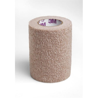 3M COBAN Elastic Bandage 7.5cmx4.5m without latex 24 pcs