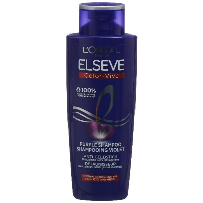 ELSEVE Color Vive Purple Shampoo Anti Yellow 200 ml