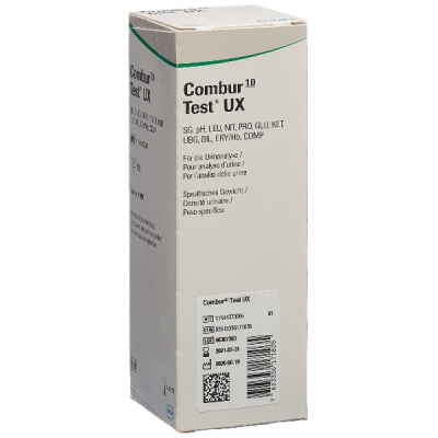 COMBUR 10 TEST UX Strips D/F/I 100 pcs COMBUR 10 TEST UX Strips D/F/I 100 pcs