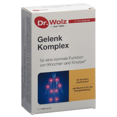 DR. WOLZ Joint Complex Capsules Blist 80 Pcs DR. WOLZ Joint Complex Capsules Blist 80 Pcs