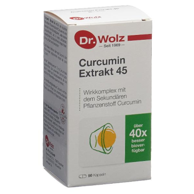 DR. WOLZ Curcumin Extract 45 Caps 90 Pcs