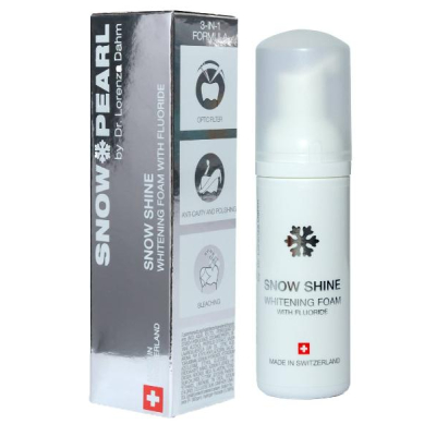 SNOW PEARL Whitening Foam SNOW SHINE Fluoride 50 ml