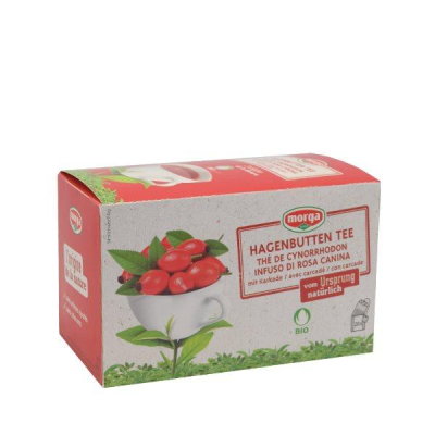 MORGA Rosehip Tea with Organic Bud Bags 20 Pieces MORGA Rosehip Tea with Organic Bud Bags 20 Pieces