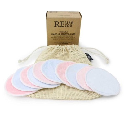 REUSEME Bamboo Makeup Remover Pads 10 pcs