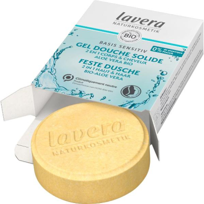 LAVERA Solid Shower Skin & Hair base sens 50 g