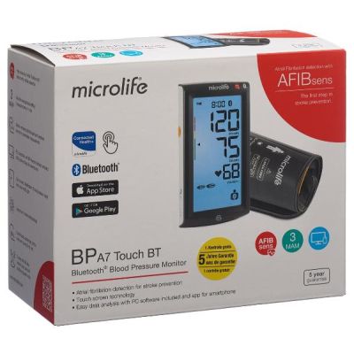 MICROLIFE Blood Pressure Monitor A7 Touch Bluetooth
