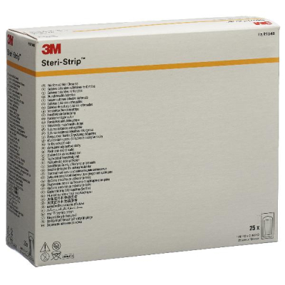 3M STERI STRIP 25x125mm white reinforced n 25 x 4 pcs
