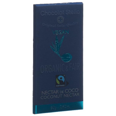 STELLA Coconut Nectar Chocolate Organic Fair 80 g STELLA Coconut Nectar Chocolate Organic Fair 80 g