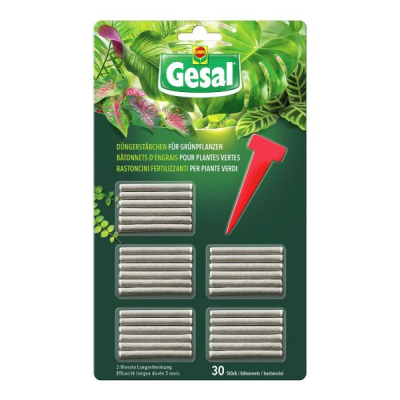 GESAL Fertilizer Sticks for Green Plants 30 pcs
