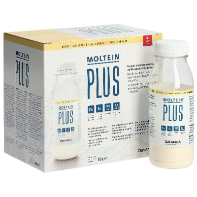 Moltein плюс 2,5 ванілі 6 фль 50 г