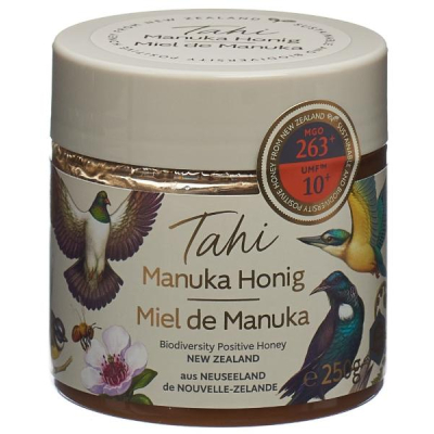 TAHI Manuka Honey UMF 10+ MGO 263+ D/F Pot 250 g