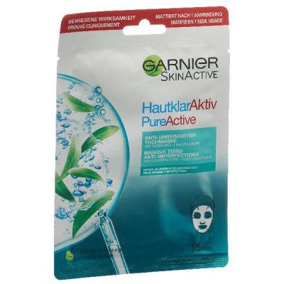 GARNIER Pure Active Anti-Impurity Cloth Mask 28 g