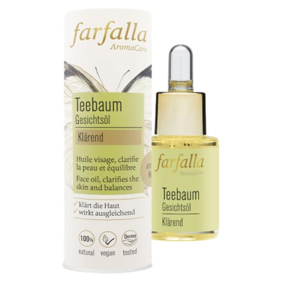 FARFALLA Tea Tree Facial Oil 15 ml FARFALLA Tea Tree Facial Oil 15 ml