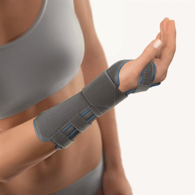 BORT Arm and Wrist Brace M left gray