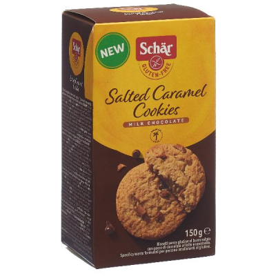 SCHAR Salted Caramel Cookies Gluten-Free 150 g