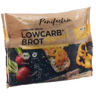 PANIFACTUM Lowcarb Bread Roll Organic Gluten-free 160 g