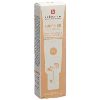 ERBORIAN Super BB Cream doré 40 ml ERBORIAN Super BB Cream doré 40 ml