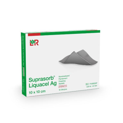 Suprasorb liquacel ag 10x10 ס