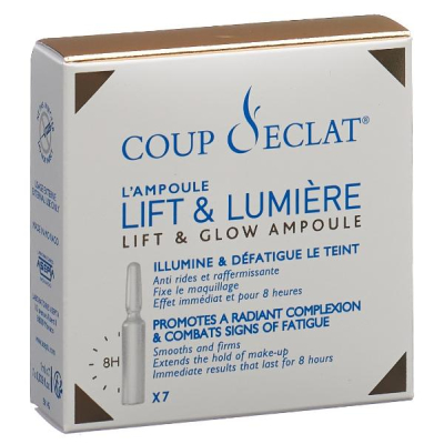 COUP D ECLAT The Ampoule Lift & Glow 7 x 1 ml