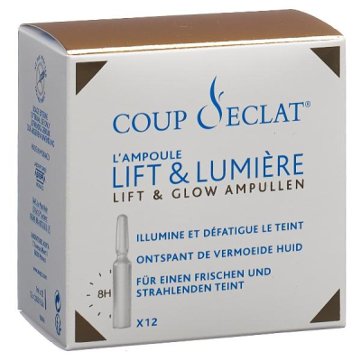 COUP D ECLAT The Ampoule Lift & Glow 12 x 1 ml