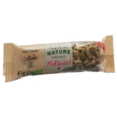 TASTE OF NATURE Multiseed Vanilla Walnut Organic 40 g