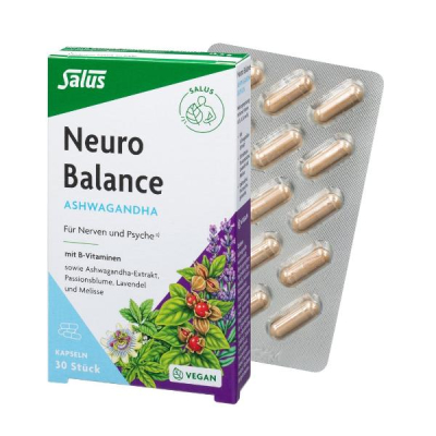 SALUS Neuro Balance Ashwagandha Capsules 30 Pieces