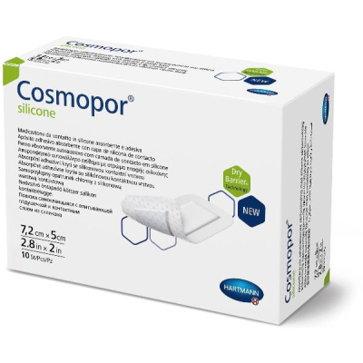 COSMOPOR Silicone 7.5x5cm 10 pieces