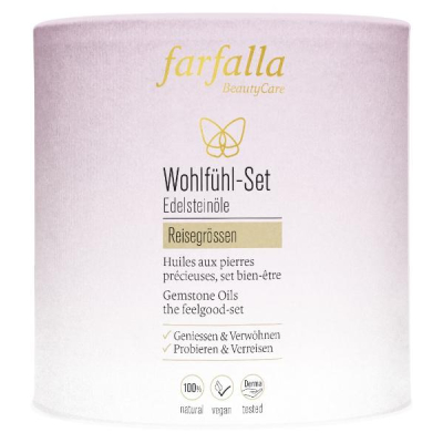 FARFALLA Gemstone Oils Feel-Good Set 7 x 10 ml