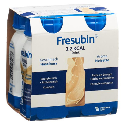 Fresubin 3.2 kcal drink hazelnut 4 x 125 ml