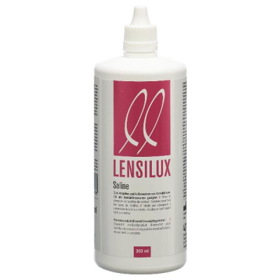 LENSILUX Saline Solution (new) 360 ml Bottle