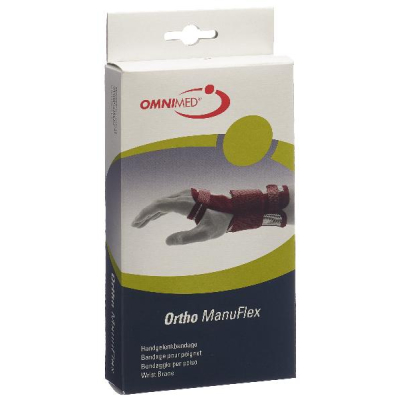 OMNIMED Ortho Manu Flex Wrist L 22cm left green/bordeaux