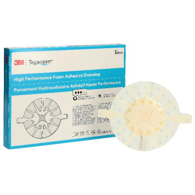 3M TEGADERM FOAM HP Foam Dressing 7.6x7.6cm adhesive 5 pieces