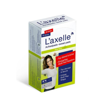 L'AXELLE Underarm Pads M 30 Pieces