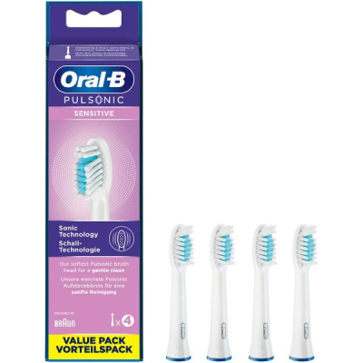 ORAL-B Pulsonic Sensitive Brush Heads 4 Pcs