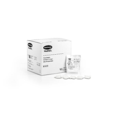 MEDISET Square Swabs 2.5x2.5cm sterile 40 Bags 5 Pieces
