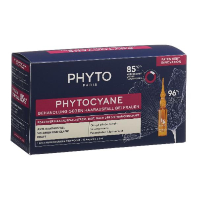 PHYTO Phytocyane Women React DE/IT 12 Bottles 5 ml