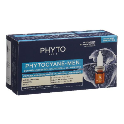 PHYTO Phytocyane Men Prog DE/IT 12 Bottles 3.5 ml