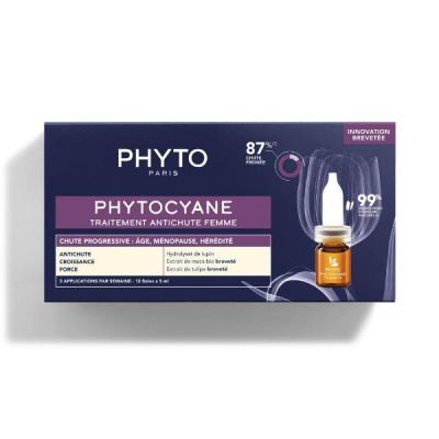 PHYTO Phytocyane Women Prog FR 12 Bottles 5 ml