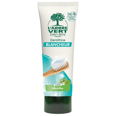 L'ARBRE VERT Toothpaste Gentle WhiteTube 75 ml L'ARBRE VERT Toothpaste Gentle WhiteTube 75 ml