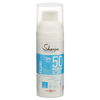 SHERPA TENSING Sun Fluid SPF50 Sport Bottle 50 ml