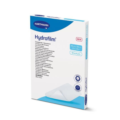 HYDROFILM Transparent Dressing 10x15cm pack of 10