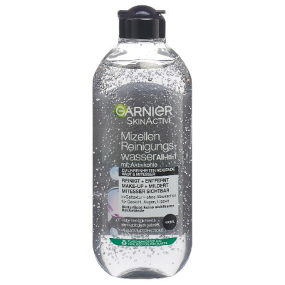 GARNIER SkinActive Micellar Jelly Water Charcoal 400 ml GARNIER SkinActive Micellar Jelly Water Charcoal 400 ml