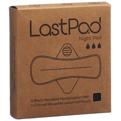 LASTPAD Reusable Pad L Black