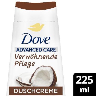 DOVE Advanced Care Shower Cream Pampering Coco & Almond 225 ml