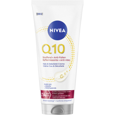 Nivea Q10 vrat decollete krema proti gubam moč 200 ml