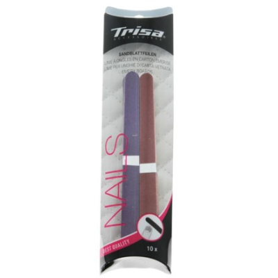 Arquivo de lixa TRISA 12cm 10 PCs Arquivo de lixa TRISA 12cm 10 PCs
