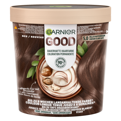 Garnier Color Good Permanen 5.0 Coffee Roast Brown Tub